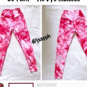 XL tie dye balance athletica leggings